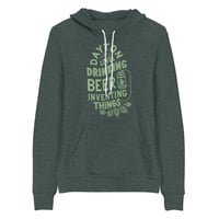 Image 3 of Beer Drinking & Inventing Hoodie