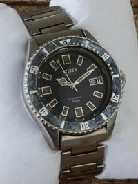 Image 1 of 70s TROPICALIZED CITIZEN CHALLENGE DIVER WATCH