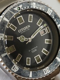 Image 3 of 70s TROPICALIZED CITIZEN CHALLENGE DIVER WATCH