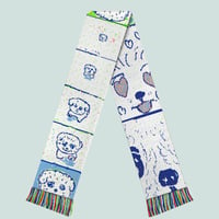 Image 2 of “Puppy in Love” Scarf