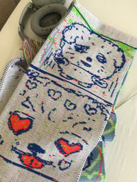 Image 3 of Pre-order“Puppy in Love” Scarf