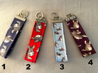 Image 1 of Custom Fabric Keychains