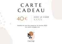 Carte cadeau