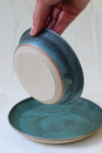 Image 4 of Teal Dining Set