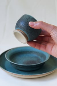 Image 3 of Teal Dining Set