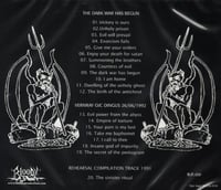 Image 2 of Bestial Summoning "The Dark War continues" CD