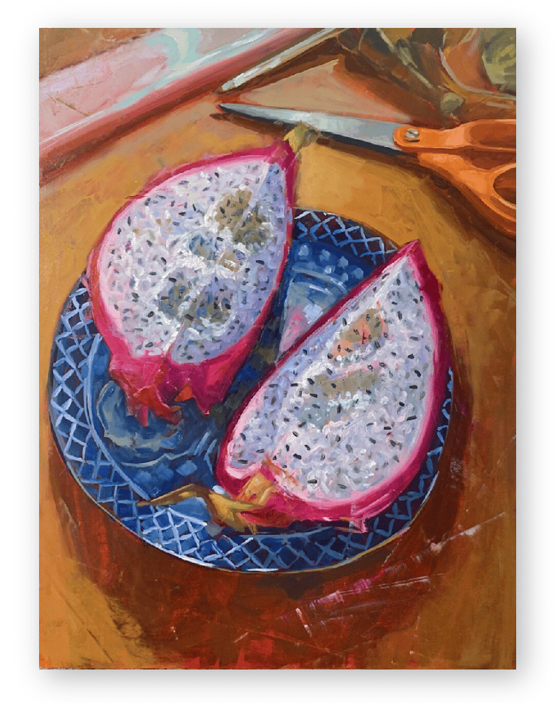 Pitaya in Kitchen by Sari Shryack - Fine Art Print