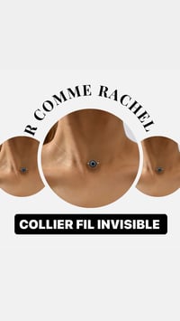 Image 1 of COLLIER RAS DE COU FIL INVISIBLE MATAKI