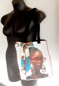 Image 3 of Essence Of Beauty, Crochet, Shoulder Bag, Tote, Afrocentric fashion