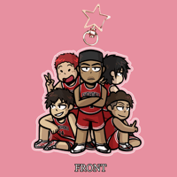 Image of Shohoku Starters Acrylic Charm [Slam Dunk]