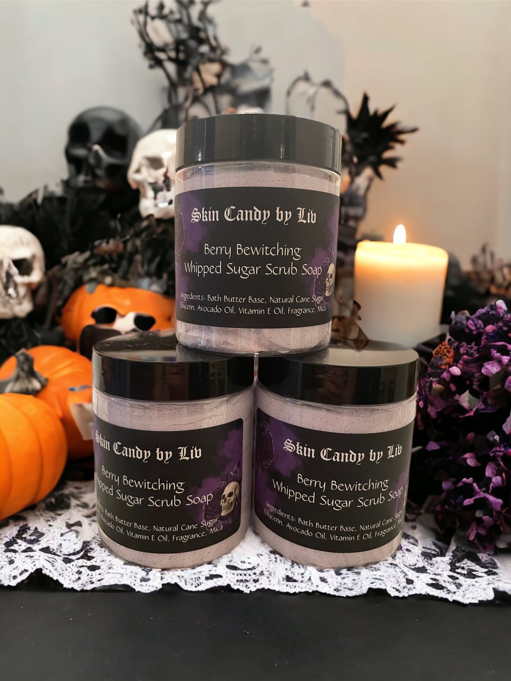 Berry Bewitching Whipped Sugar Scrub Soap