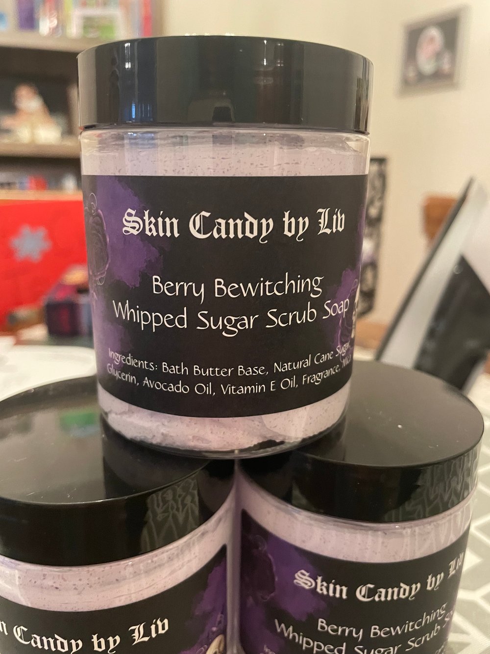 Berry Bewitching Whipped Sugar Scrub Soap
