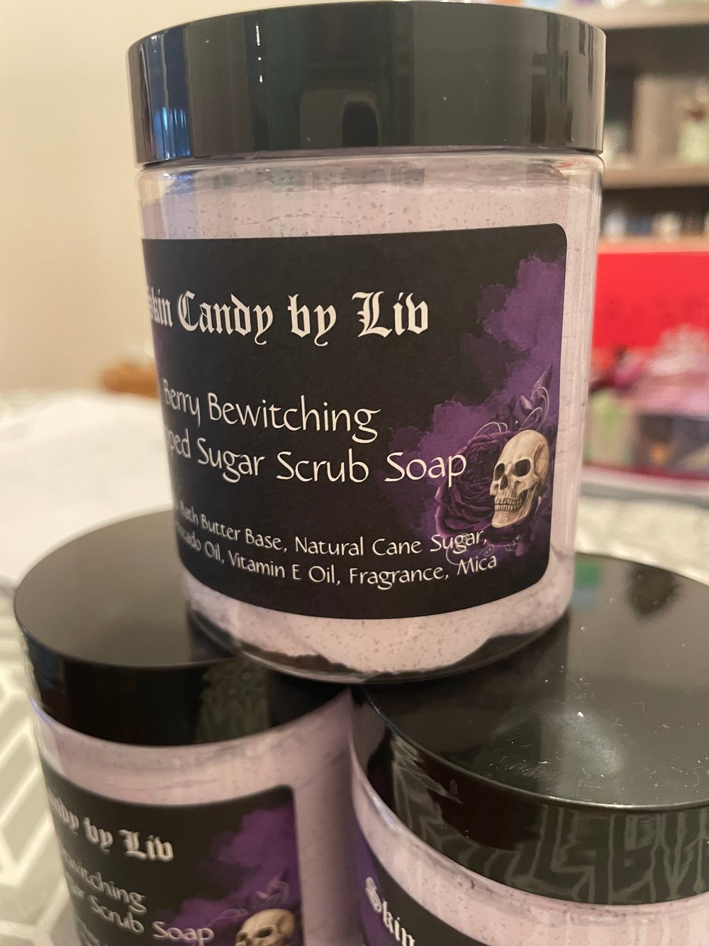 Berry Bewitching Whipped Sugar Scrub Soap