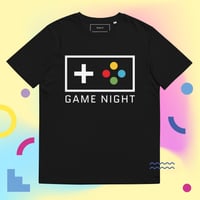 Image 1 of Game Night Unisex Organic Cotton T-shirt