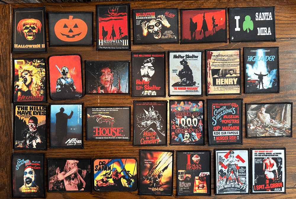 Horror and Cult Classic Patches Part II