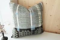Image 3 of Welsh Sage Wool Cushion- Square