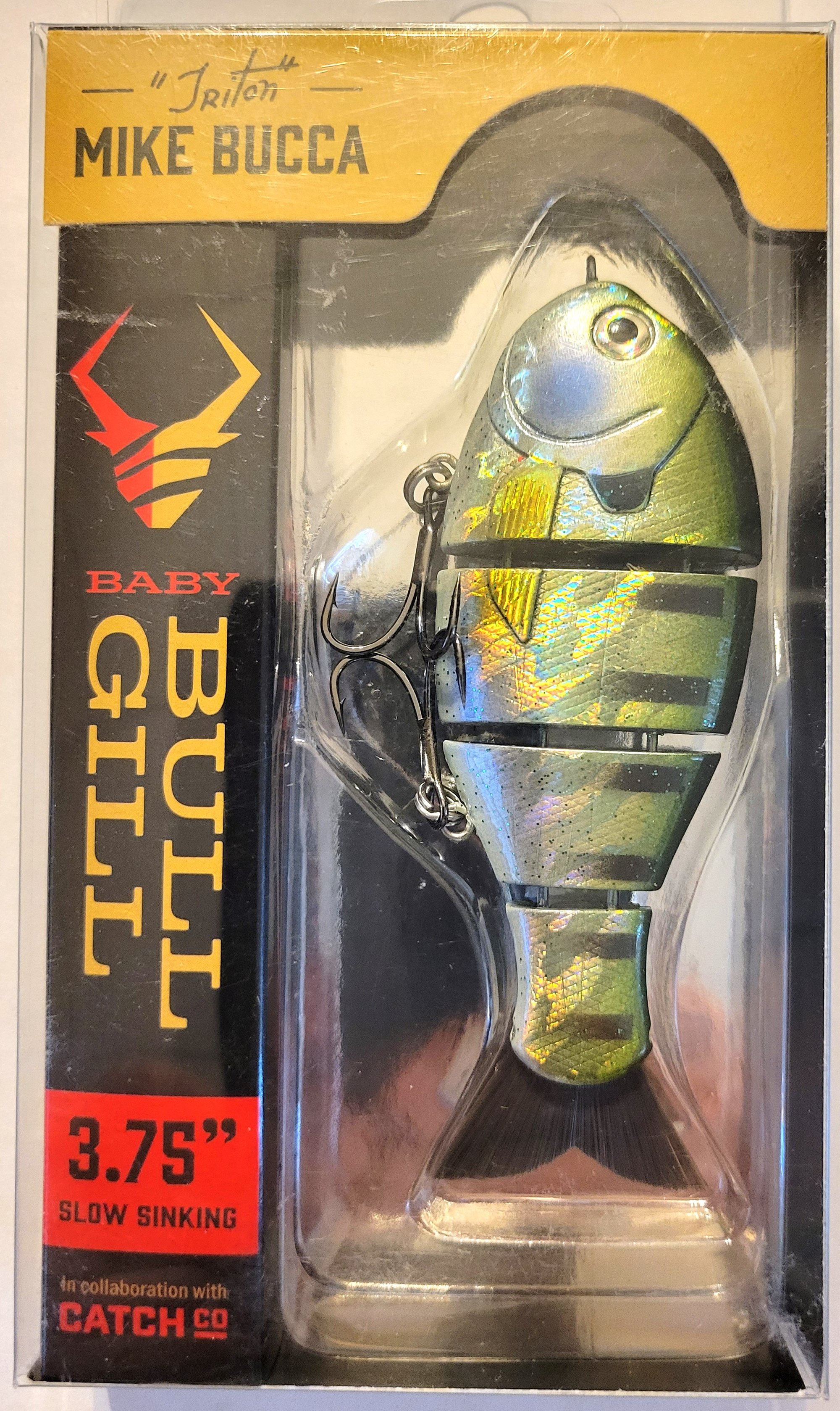 bull gill fishing lure Custom Spring Dawg Triton Mike Bucca has created one of the most revered swimbait lineups in the U.S Bucca Brand 5" Bull Shad