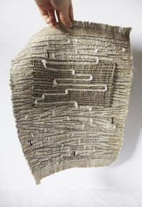Image 2 of Woven, Linen Placemat With Cutlery Pocket