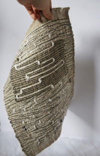Image 3 of Woven, Linen Placemat With Cutlery Pocket