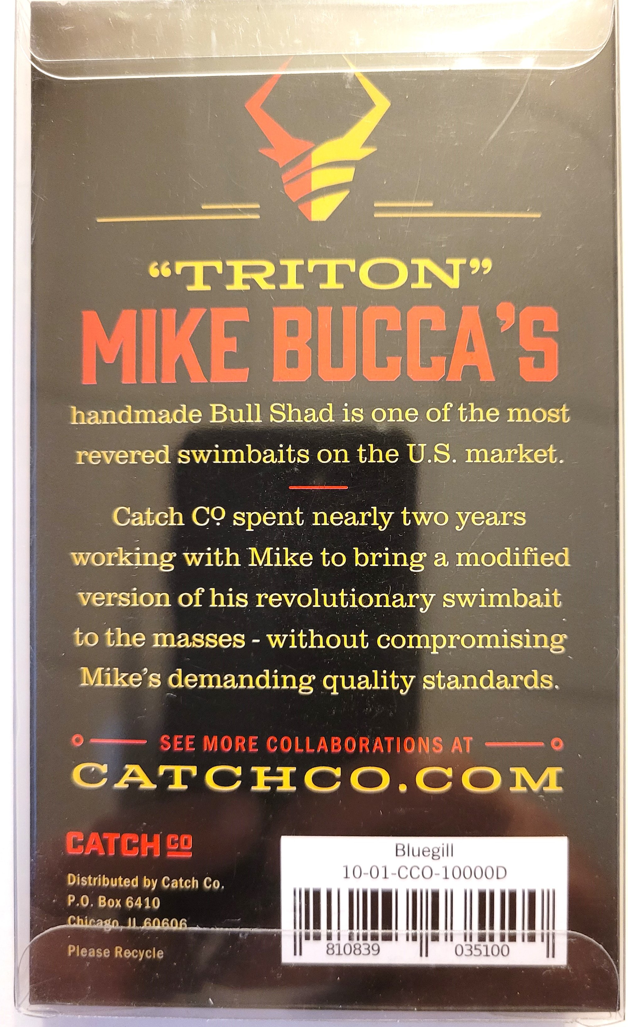 Triton Mike Bucca's baby bull shad Threadfin Shad
