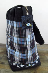 Image 2 of Blue Plaid Handbag