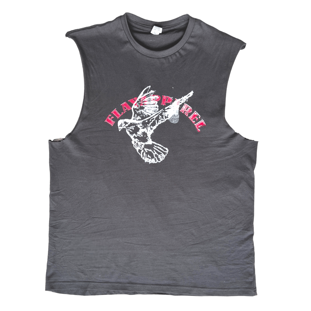 Image of Grey Tank Tee with Bird