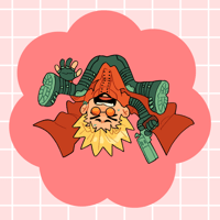 Image 1 of Vash Upside Down Charm (PREORDER)