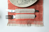 Image 4 of Naturally Dyed, Linen, Woven Placemat