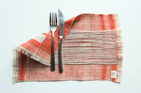 Image 5 of Naturally Dyed, Linen, Woven Placemat