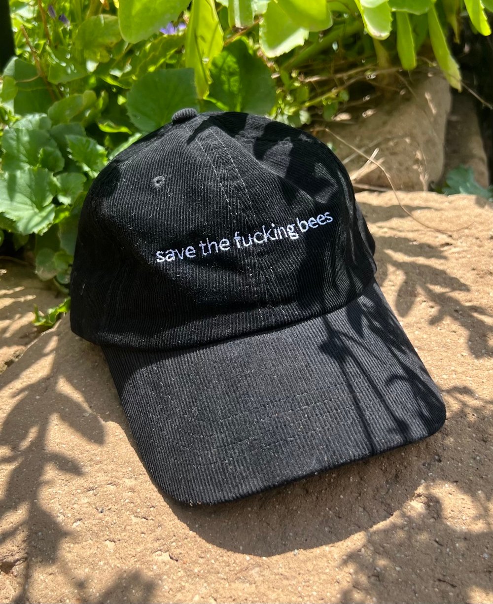 Image of Save the Bees Vintage Corduroy Cap - Unisex