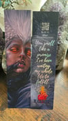 Obsidian Feathers Luxury Bookmark