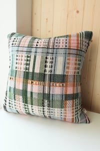 Image 2 of Woven, Lambswool Cushion- limited edition