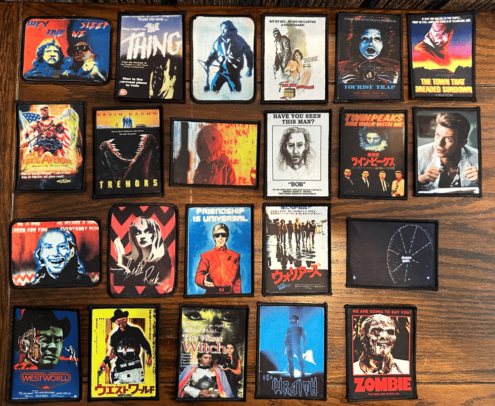 Horror and Cult Classic Patches Part III
