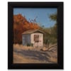 Service Station, Walnut Creek - Oil Painting, Framed