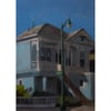 Blue House, Alameda - Oil Painting