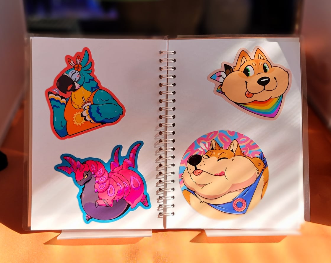 Image of Sticker Hoard Sticker Book