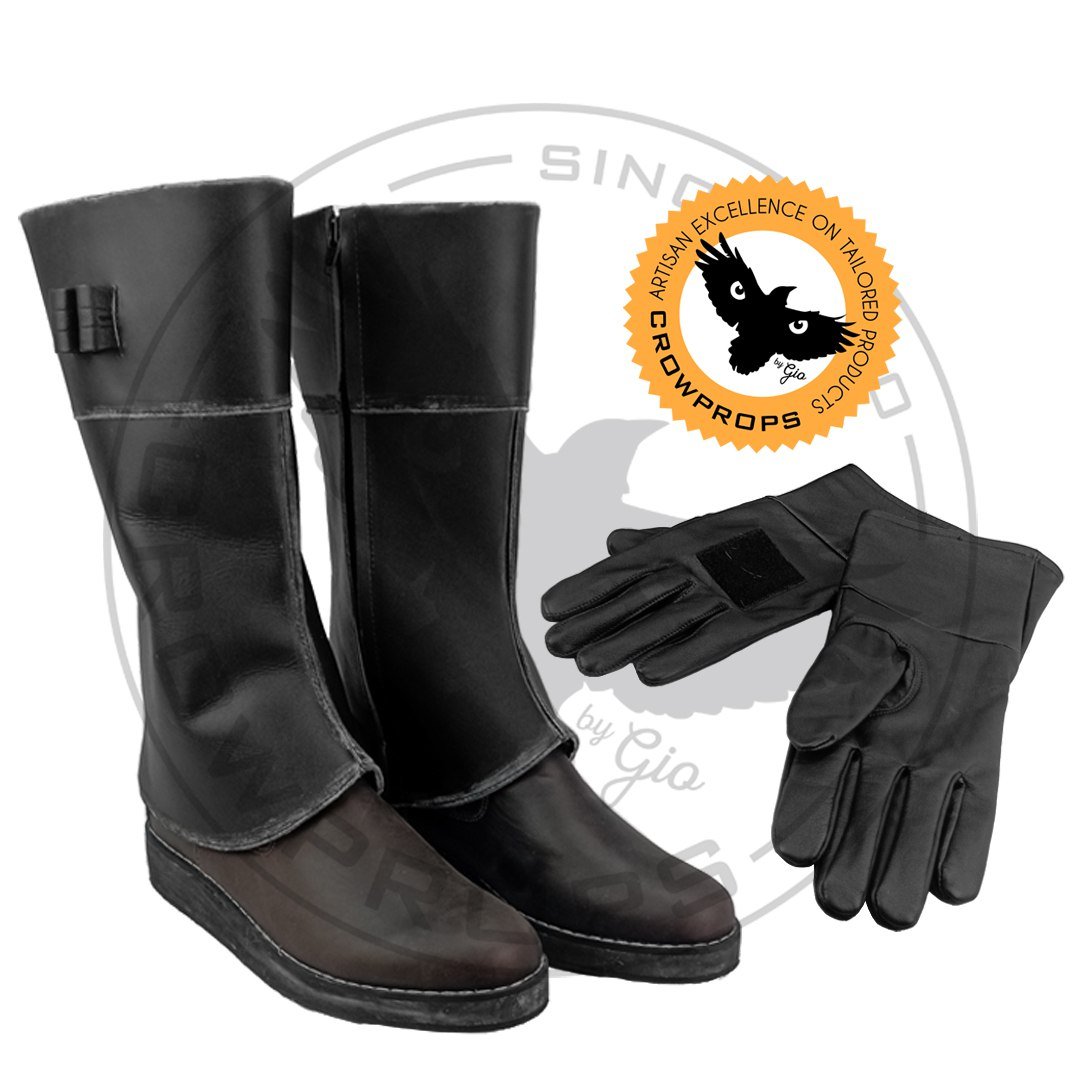 Image of Axe Woves Combo (Gloves, Boots, Gaiter Boots w/cilinders )