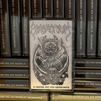 Image 2 of Ceremonium  " A Fading Cry For Repentance " Cassette Tape - OUT OF STOCK - MORE SOON