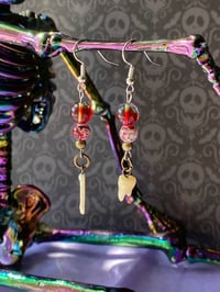 Image 1 of Bloody Remains Dangle Earrings