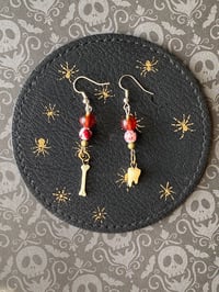 Image 2 of Bloody Remains Dangle Earrings