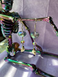 Image 2 of Spooky Shimmer Dangle Earrings