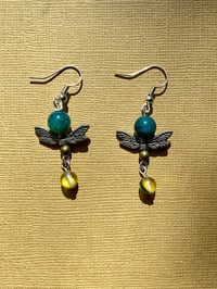 Image 3 of Firefly Dangle Earrings