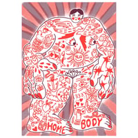 Image 2 of Home Body A3 Riso Print