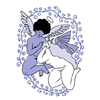 Image 2 of Angel Devil A3 Riso Print