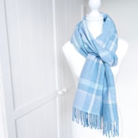 Image 1 of Handwoven Merino Wool Scarf Australian Handmade