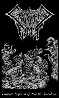 Caustic Vomit " Eloquent Requiems of Necrotic Decadence " Flag / Banner / Tapestry