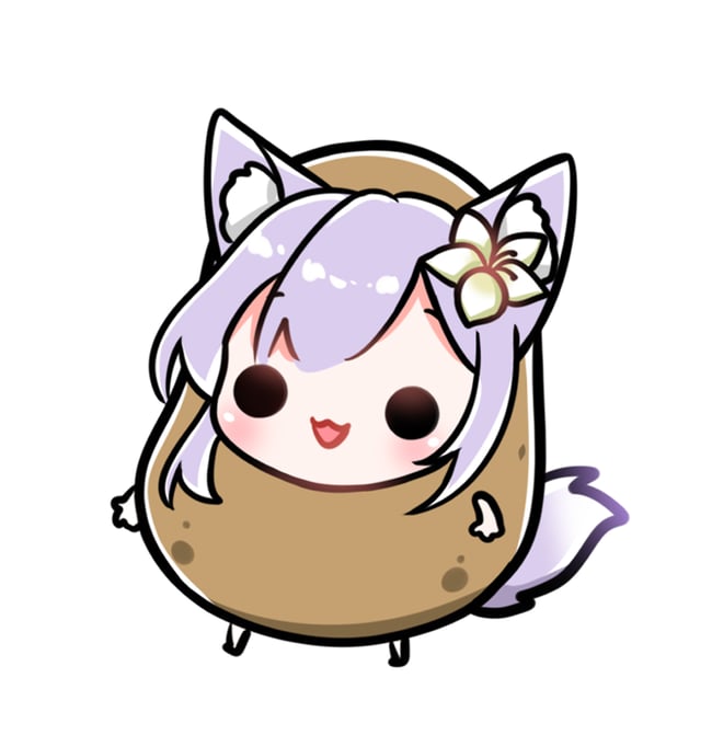 Potato Kai - Sticker/Magnet