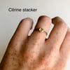 Stacker rings (made to order in your size)