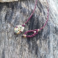 Image 3 of Ruby Zoisite Gold Amulet 2