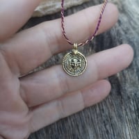 Image 1 of Gold Sun God Pendant